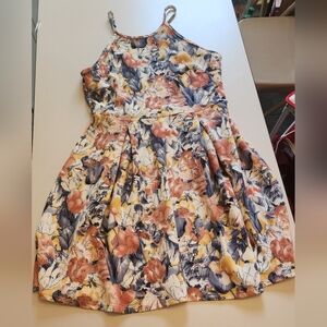 Soprano dress, size Large, multicolored flowers